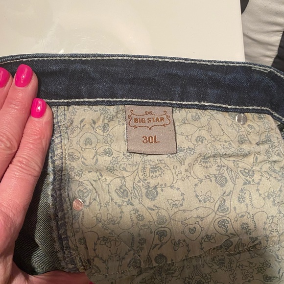 Big Star women’s jeans size 30 bootcut straight leg - Picture 4 of 8